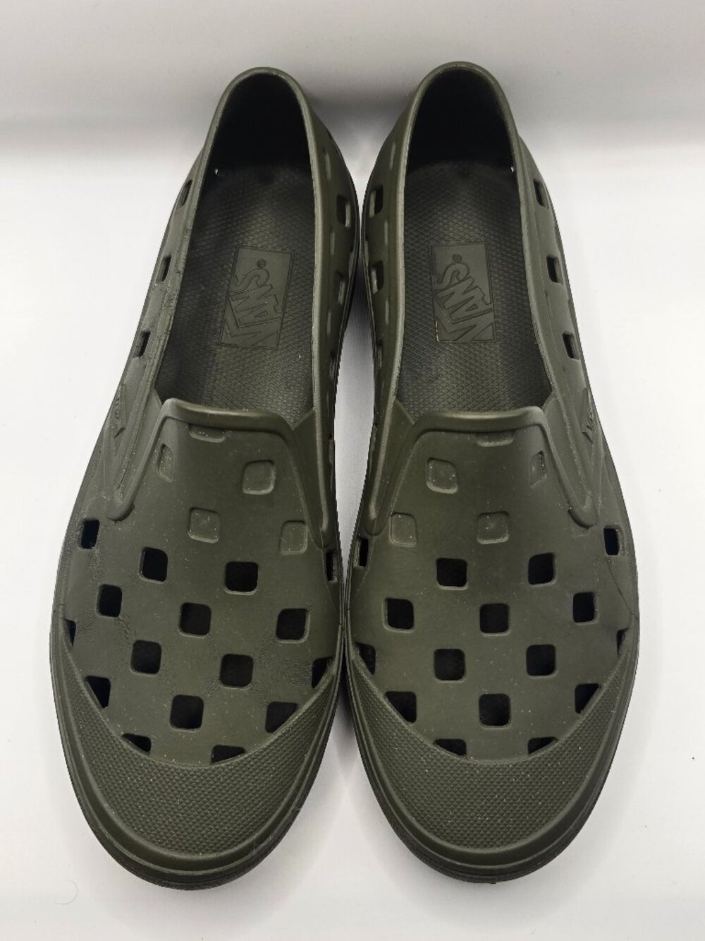 Vans Trek Slip-on  Camo Green Rubber size US8